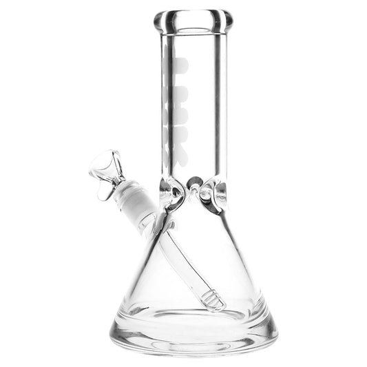 Pulsar "THK" 9mm Beaker Glass Water Pipe - 10" / 14mm F - alternate view | Buddy Brandz