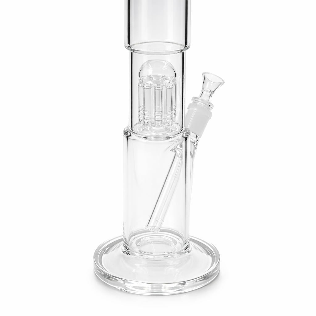 ClearStack 12” Straight Tube Bong