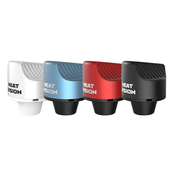 Yocan Black Heat Vision Thermometer Carb Cap by Yocan | Buddy Brandz