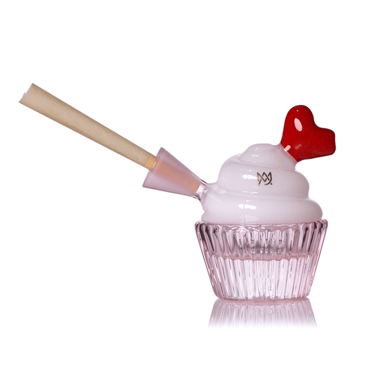 MJ Arsenal Baby Cake Joint Bubbler by Smoke Drop - view 2 | Buddy Brandz - alternate view | Buddy Brandz