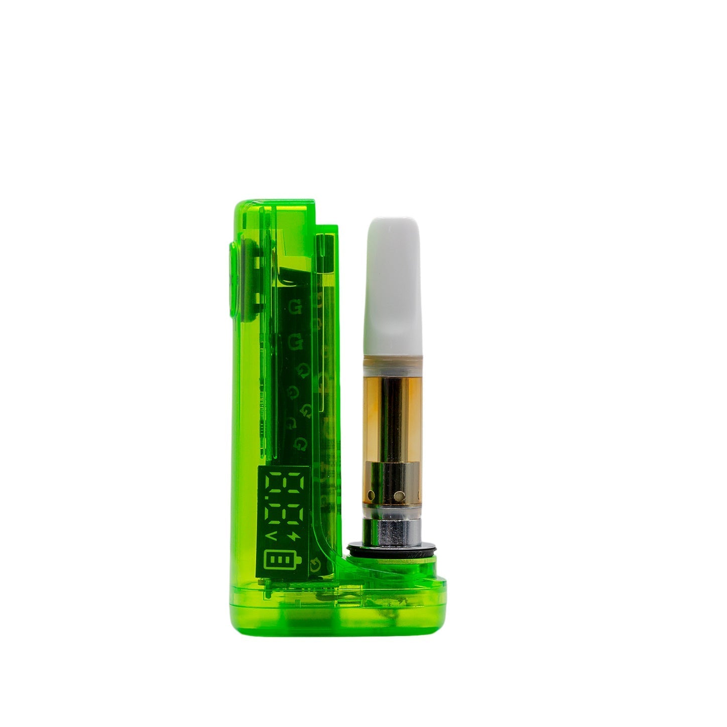 G Pen Hydout 510 Battery - Neon Green Translucent by Smoke Drop - view 4 | Buddy Brandz