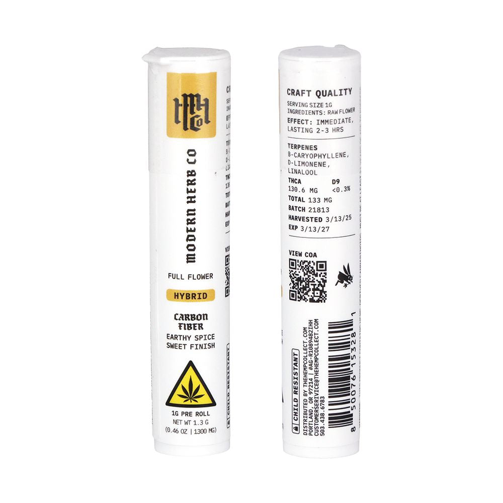 Modern Herb Co THCA Pre-Roll | 1g | 24ct Display by Smoke Drop - view 6 | Buddy Brandz