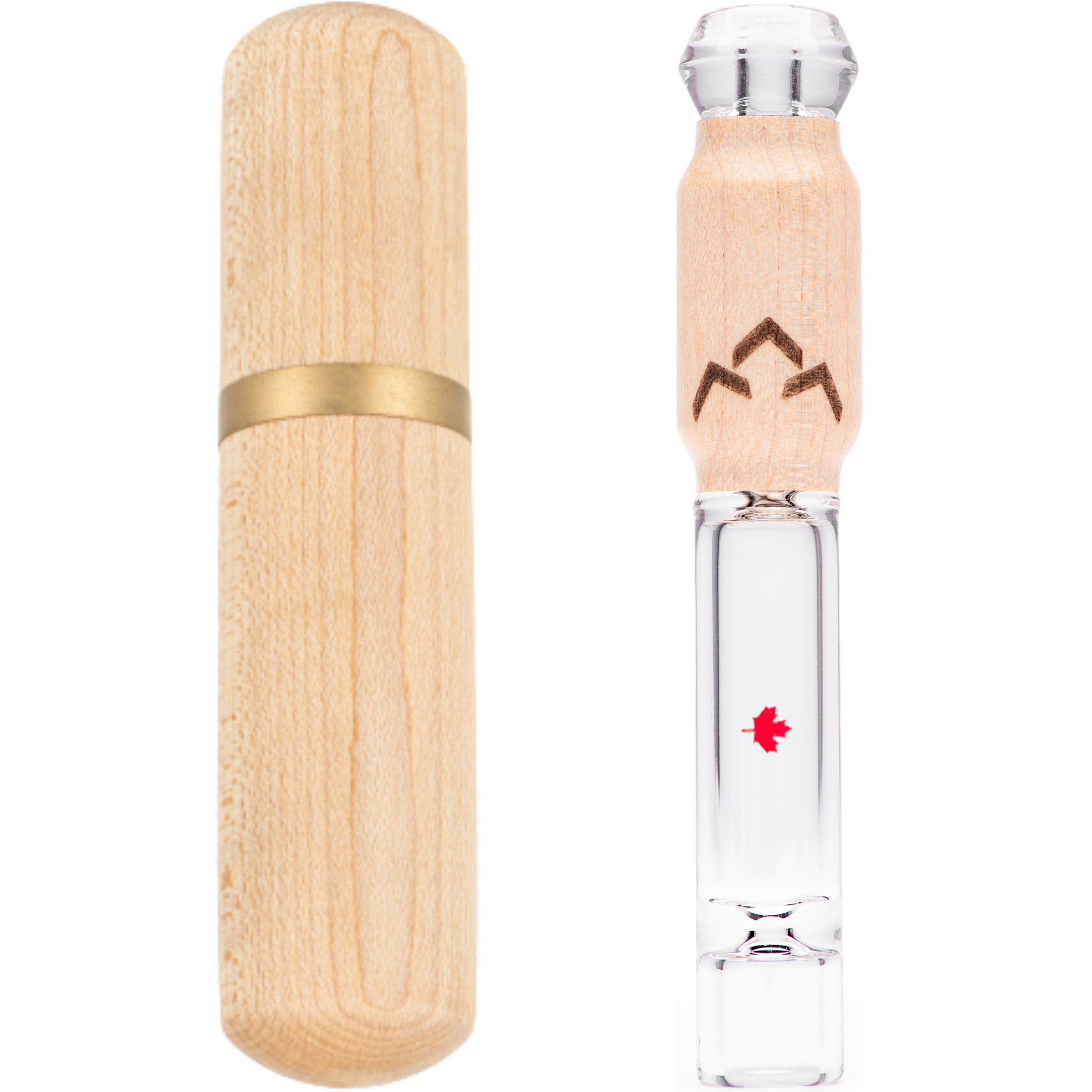 Canada Puffin Northern Lights Preroll and Taster Pipe Holder by Smoke Drop - view 9 | Buddy Brandz
