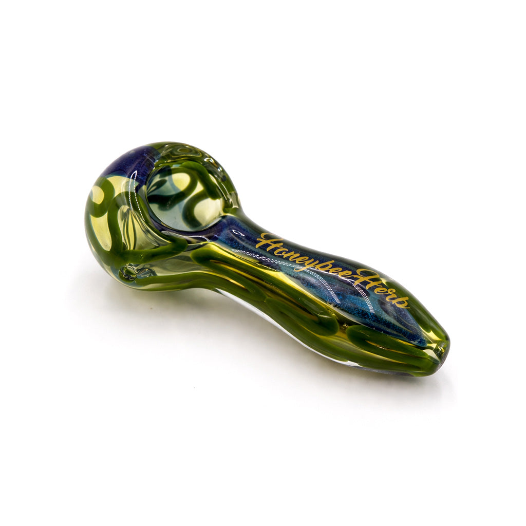 INSIDE OUT DICHRO HAND PIPE SPOON by Smoke Drop - view 5 | Buddy Brandz