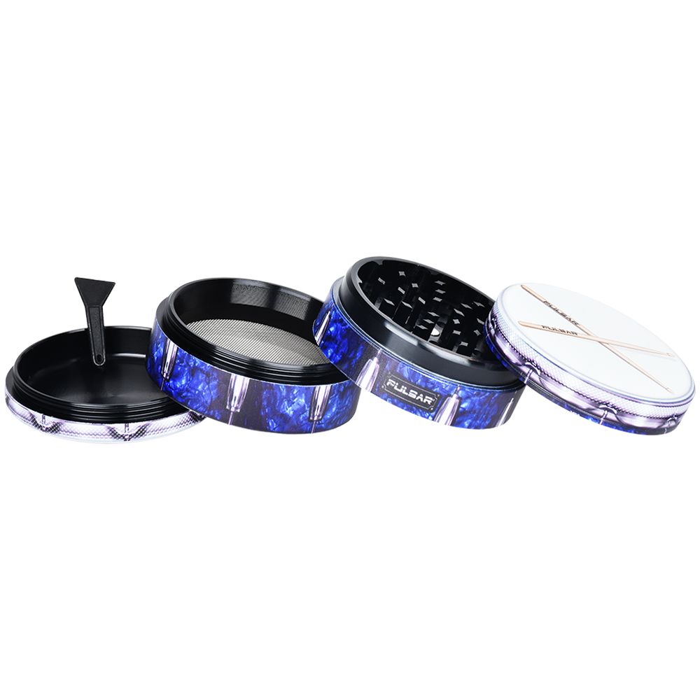 Pulsar OBJEX Design Series Aluminum Grinder by Smoke Drop - view 17 | Buddy Brandz