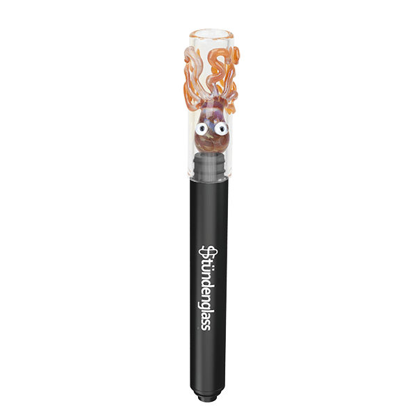 Stundenglass Hose Tip Ollie the Octopus by Smoke Drop - view 3 | Buddy Brandz