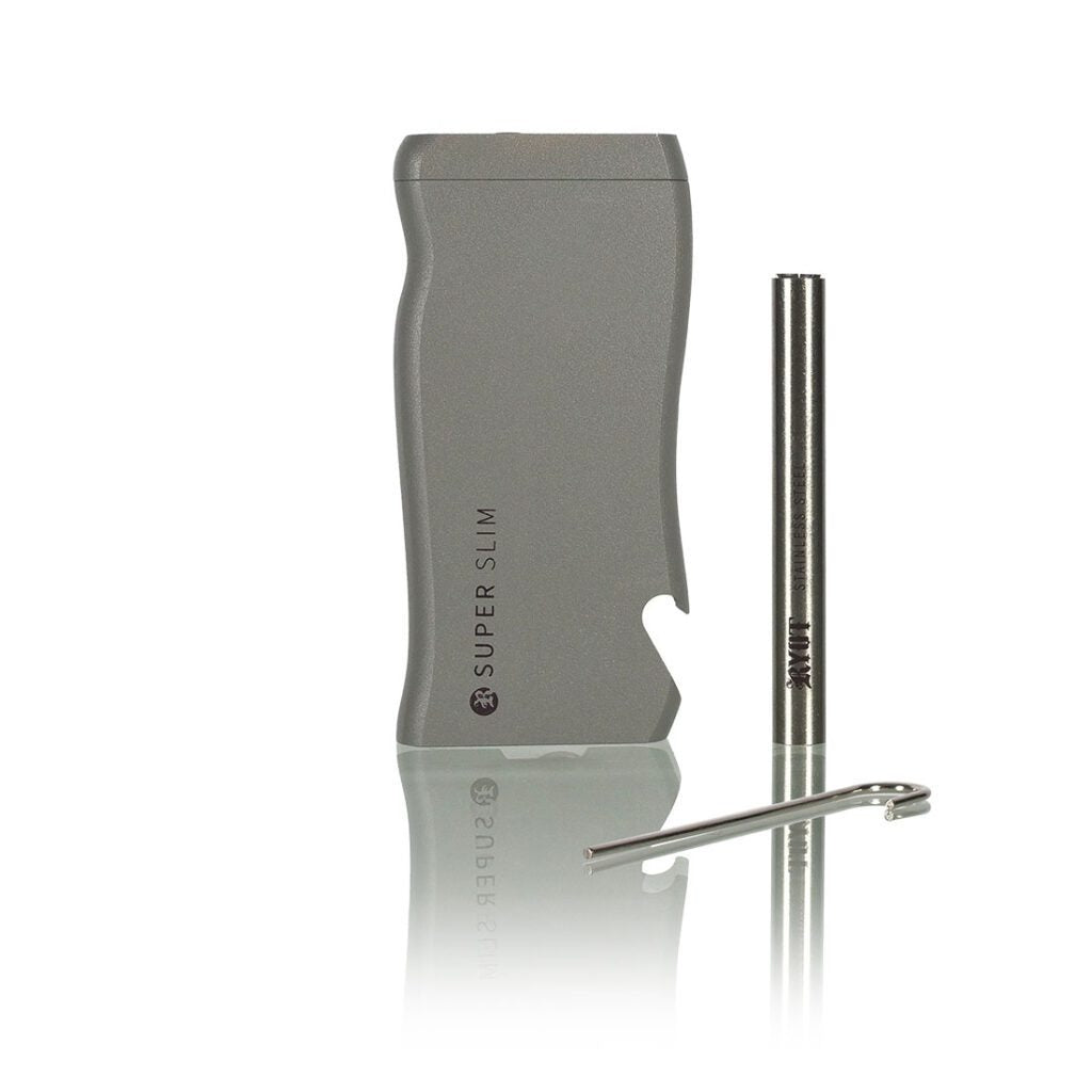 RYOT SUPER SLIM MAGNETIC DUGOUT WITH ONE HITTER by Smoke Drop - view 71 | Buddy Brandz