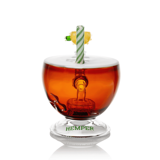 HEMPER - Pina Colada XL Bong 7" by Smoke Drop - view 2 | Buddy Brandz - alternate view | Buddy Brandz