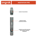 Load image into Gallery viewer, Ongrok Meditation Pipe by Smoke Drop - view 8 | Buddy Brandz
