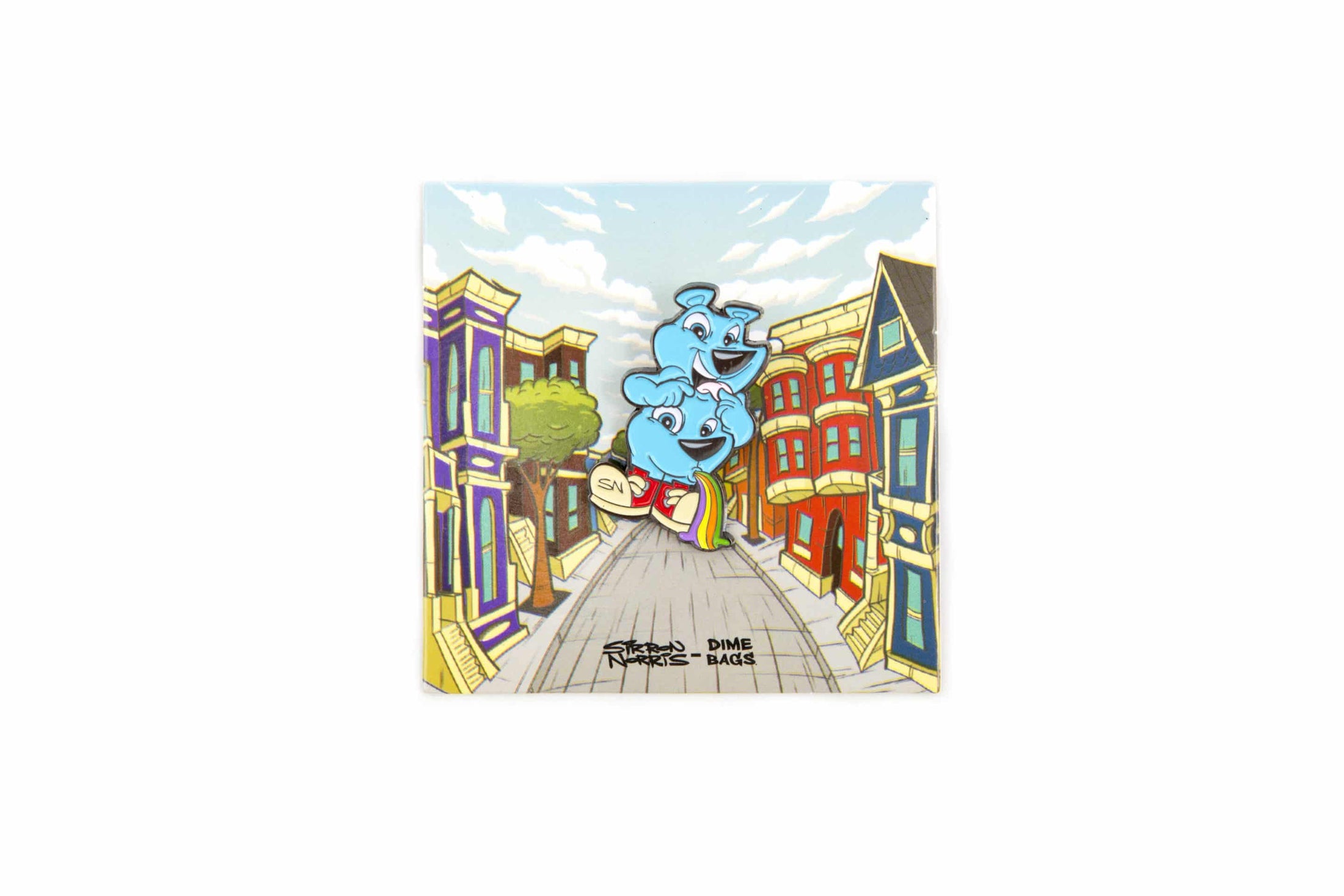 Sirron Norris Gut Bear Hat Pin by Smoke Drop - view 2 | Buddy Brandz