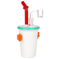 Laad de afbeelding in de Gallery-viewer, Seshgear Drink Cup Dude Glass Dab Rig - 8" / 14mm F
