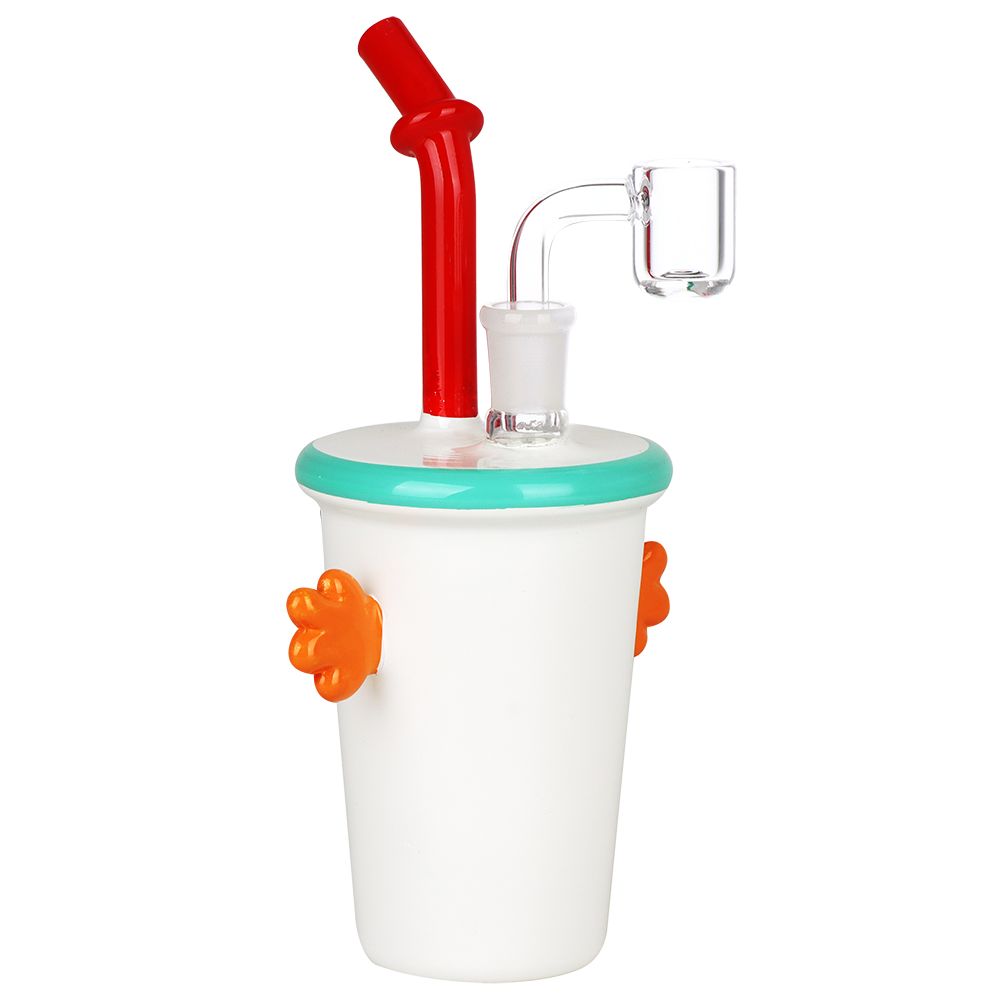 Seshgear Drink Cup Dude Glass Dab Rig - 8" / 14mm F