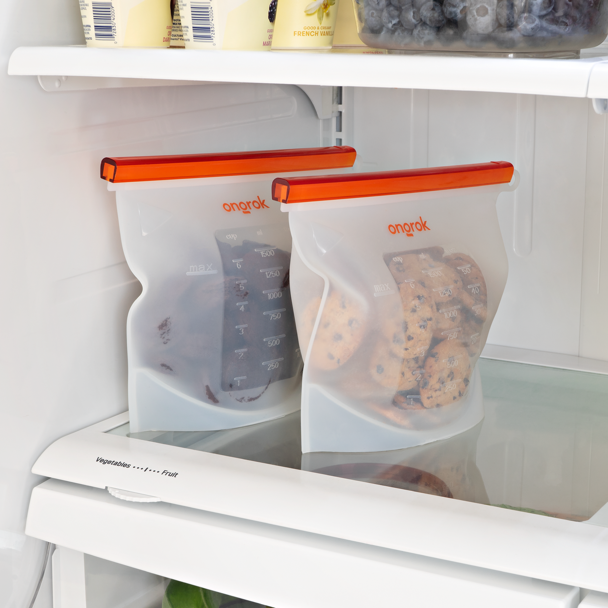 Ongrok Silicone Oven & Storage Bags by Smoke Drop - view 2 | Buddy Brandz