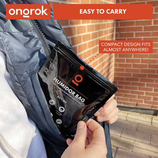 Ongrok Humidor Bags by Smoke Drop - view 2 | Buddy Brandz - alternate view | Buddy Brandz
