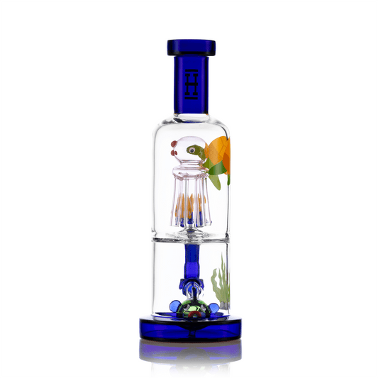 HEMPER - Ocean XL Bong 10" by Smoke Drop - view 2 | Buddy Brandz - alternate view | Buddy Brandz