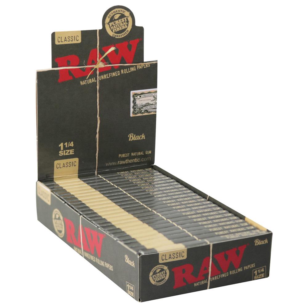 Raw Black Classic Rolling Papers by Smoke Drop - view 4 | Buddy Brandz