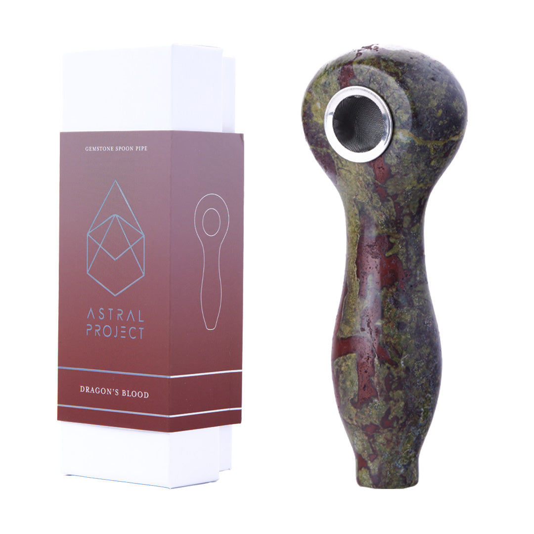 Astral Gemstone Spoon Pipes by Smoke Drop - view 9 | Buddy Brandz
