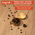 Load image into Gallery viewer, Ongrok Aluminum Storage Puck by Smoke Drop - view 7 | Buddy Brandz
