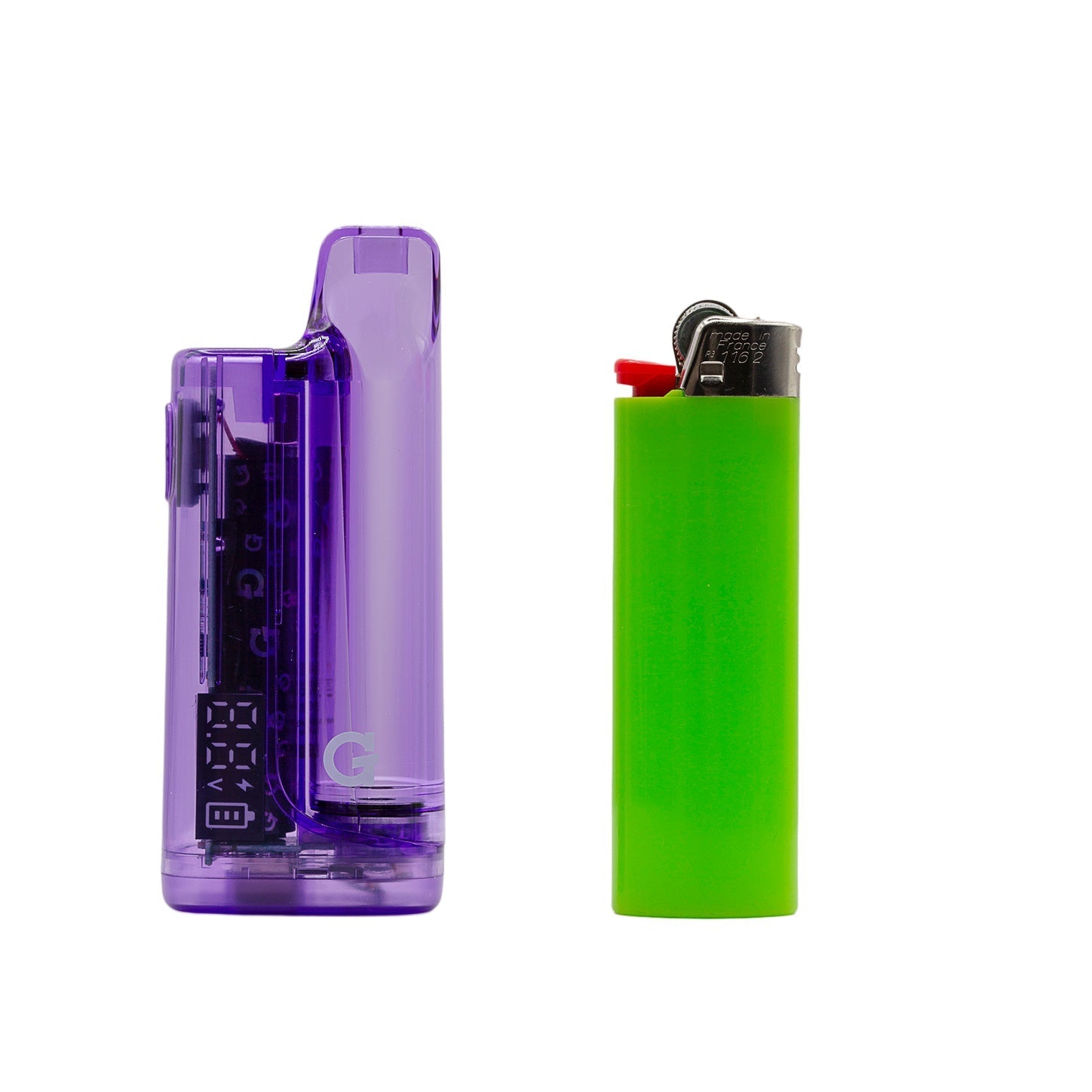 G Pen Hydout 510 Battery - Purple Translucent by Smoke Drop - view 7 | Buddy Brandz