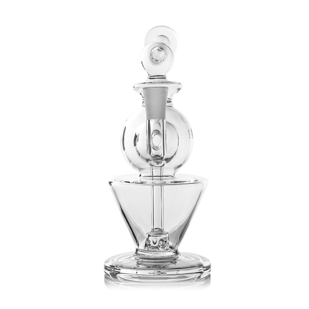 MJ Arsenal Gemini Mini Dab Rig by Smoke Drop - view 4 | Buddy Brandz