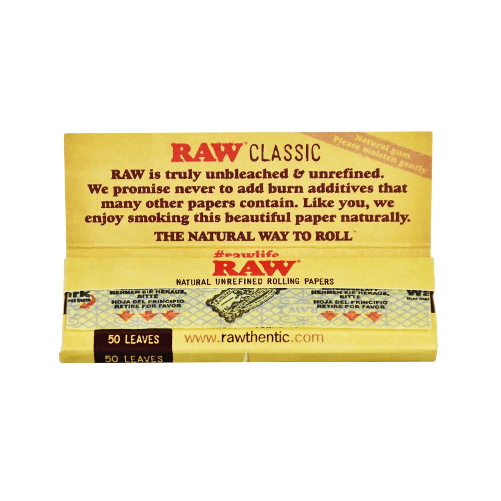 Raw Classic Rolling Papers by Smoke Drop - view 2 | Buddy Brandz