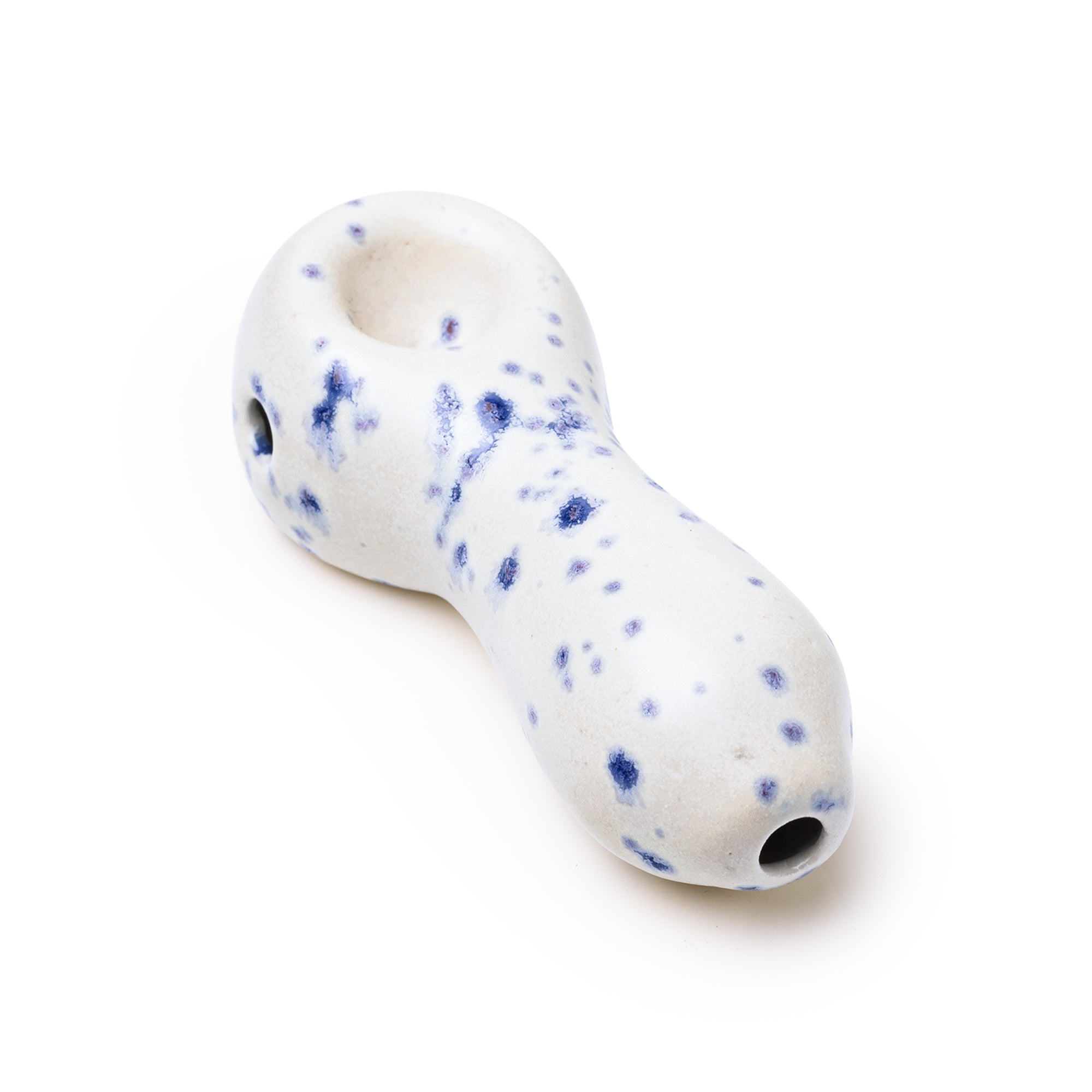 Stoned Potter Classic Spoon Ceramic Pipe by Smoke Drop - view 3 | Buddy Brandz