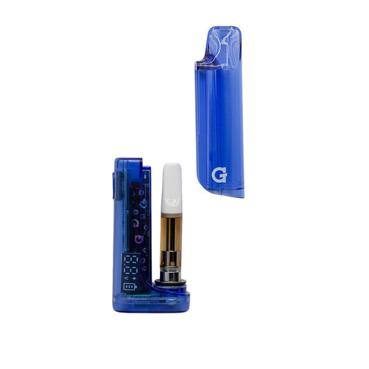 G Pen Hydout 510 Battery - Blue Translucent by Smoke Drop - view 2 | Buddy Brandz - alternate view | Buddy Brandz