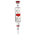 Load image into Gallery viewer, Pulsar Cool Down My Heart Glycerin Glass Dab Straw - 2PC SET by Smoke Drop - view 4 | Buddy Brandz
