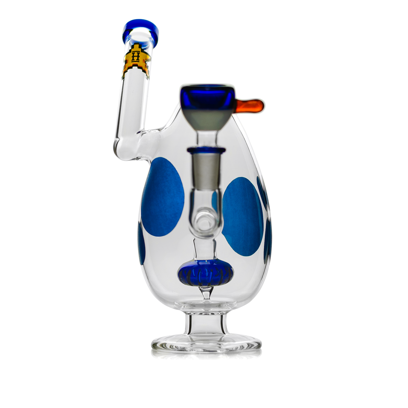 HEMPER - Spotted Egg Bong 7" by Smoke Drop - view 2 | Buddy Brandz