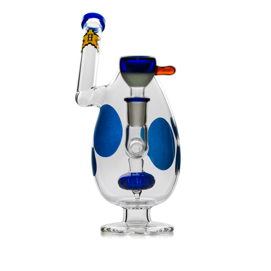 HEMPER - Spotted Egg Bong 7" by Smoke Drop - view 2 | Buddy Brandz - alternate view | Buddy Brandz