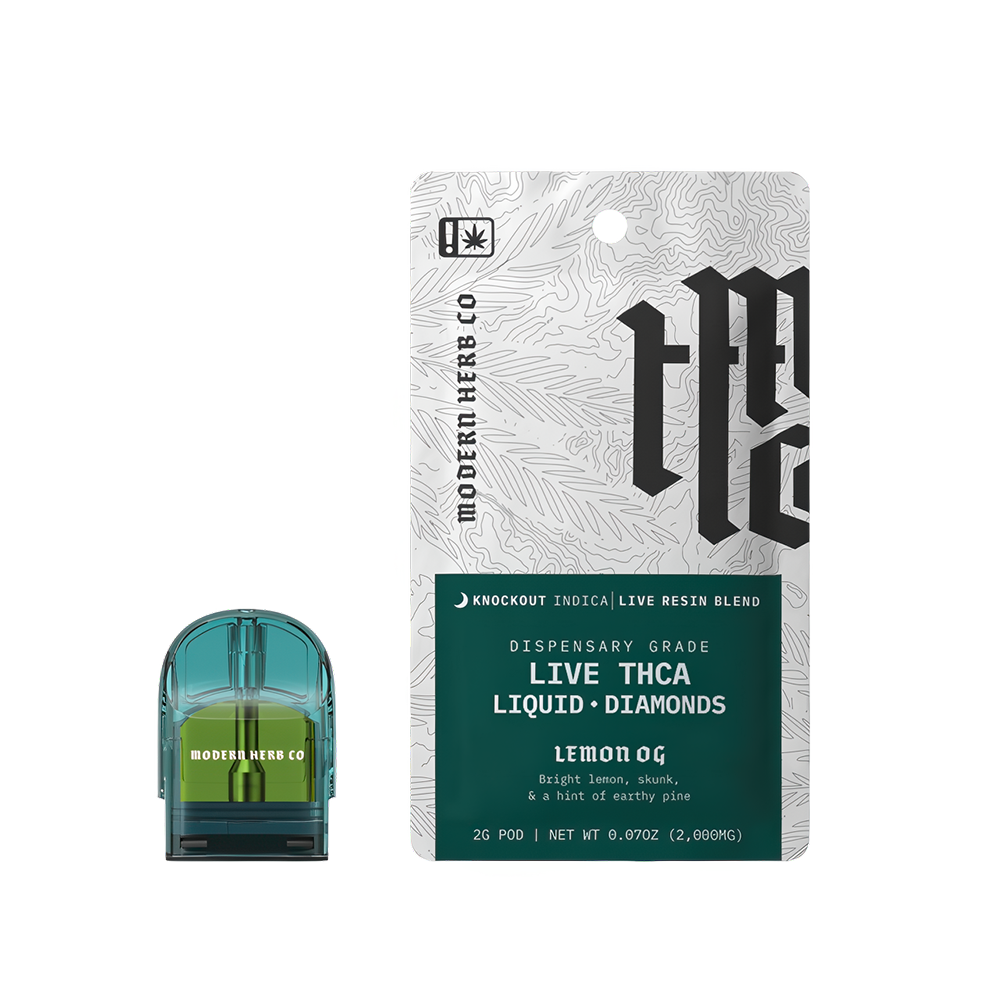 Modern Herb Co Liquid Diamonds THCA Pod | 2g | 6ct Display by Smoke Drop - view 4 | Buddy Brandz