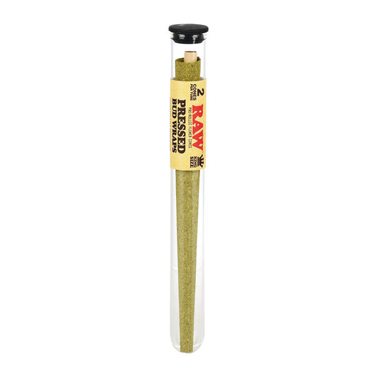 RAW Pressed Bud Wrap Cone | 12pc Display by Smoke Drop - view 2 | Buddy Brandz - alternate view | Buddy Brandz