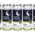 Laad de afbeelding in de Gallery-viewer, 24CT CASE - Asheville Dispensary Nano Cannabis D9 Mellow Seltzer - 12oz / 30mg / Blueberry Lavender / Ashwagandha
