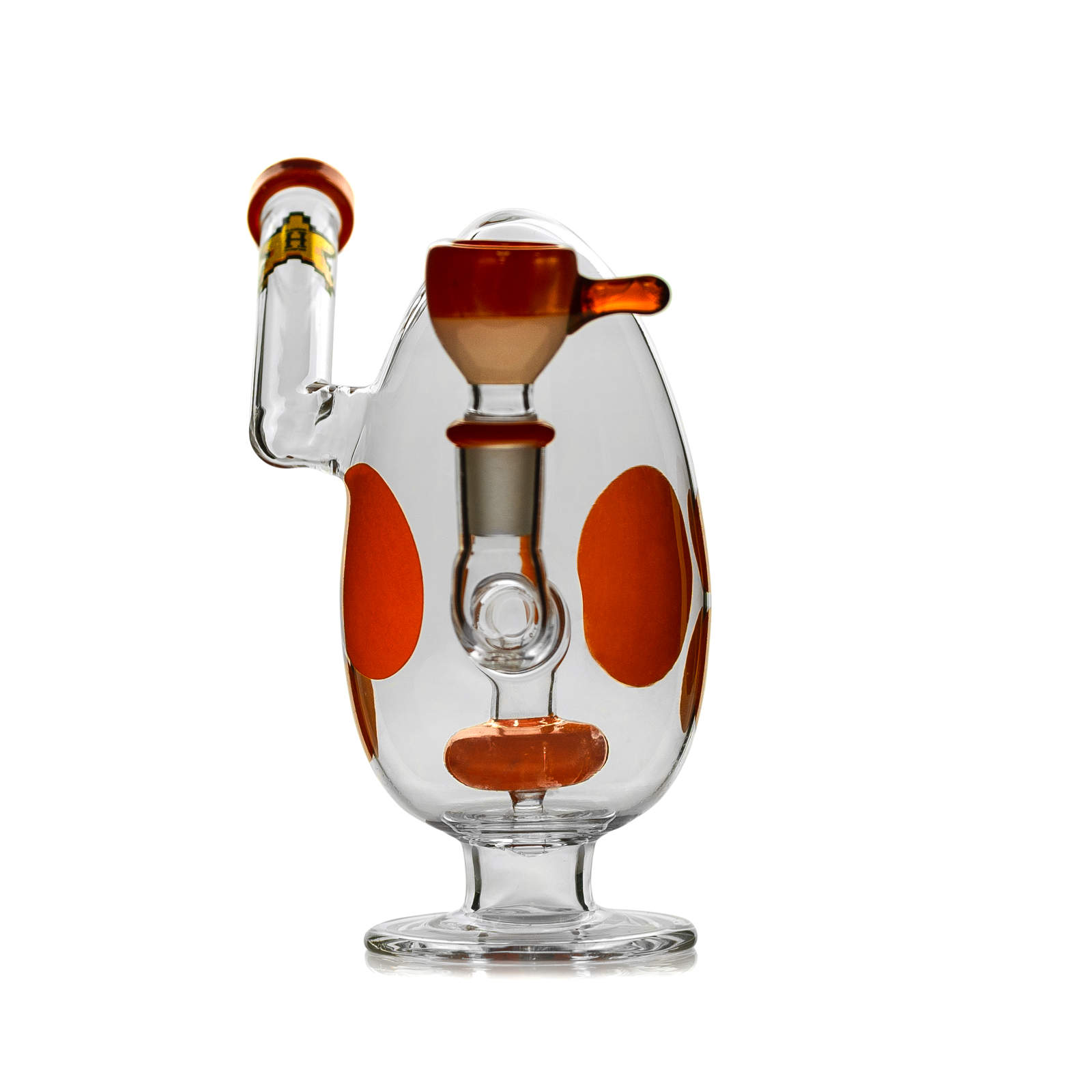 HEMPER - Spotted Egg Bong 7" by Smoke Drop - view 9 | Buddy Brandz