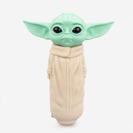 Baby Yoda Portable Silicone Hand Pipe | Buddy Brandz