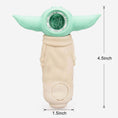 Cargar la imagen en la vista de la galería, Baby Yoda Portable Silicone Hand Pipe
