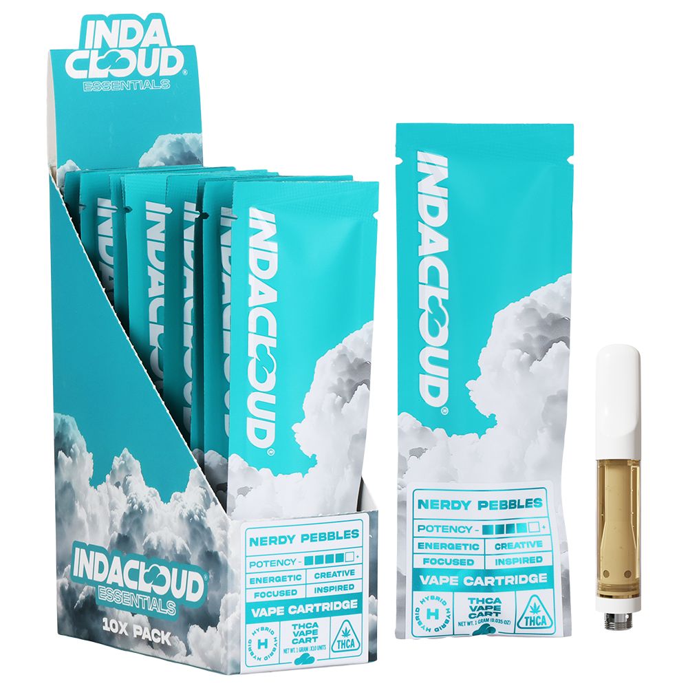 Indacloud THCA 510 Cartridge | 1g | 10ct by Smoke Drop - view 4 | Buddy Brandz