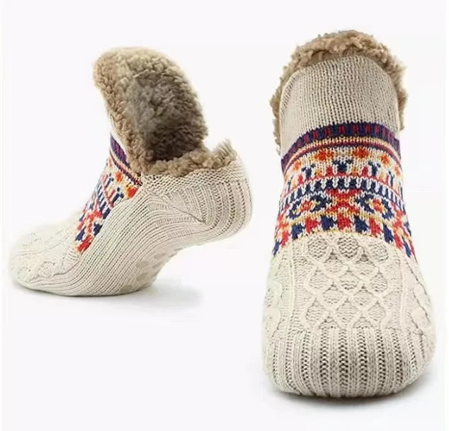 Fall and Winter Floor Socks Home Warm Women Men Socks Snow Socks Sleep Carpet Socks Slippers Socks Men Non-slip Yoga Socks 2024 by Buddy Brandz | Buddy Brandz