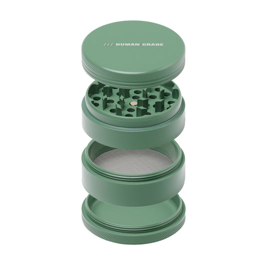 Human Grade Grinder 4C (2.5") by Smoke Drop | Buddy Brandz | Buddy Brandz