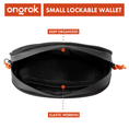 Load image into Gallery viewer, Ongrok Carbon-lined Wallets with Combination Lock V 2.0 | 3" Sizes (Small, Medium, Large) by Smoke Drop - view 6 | Buddy Brandz

