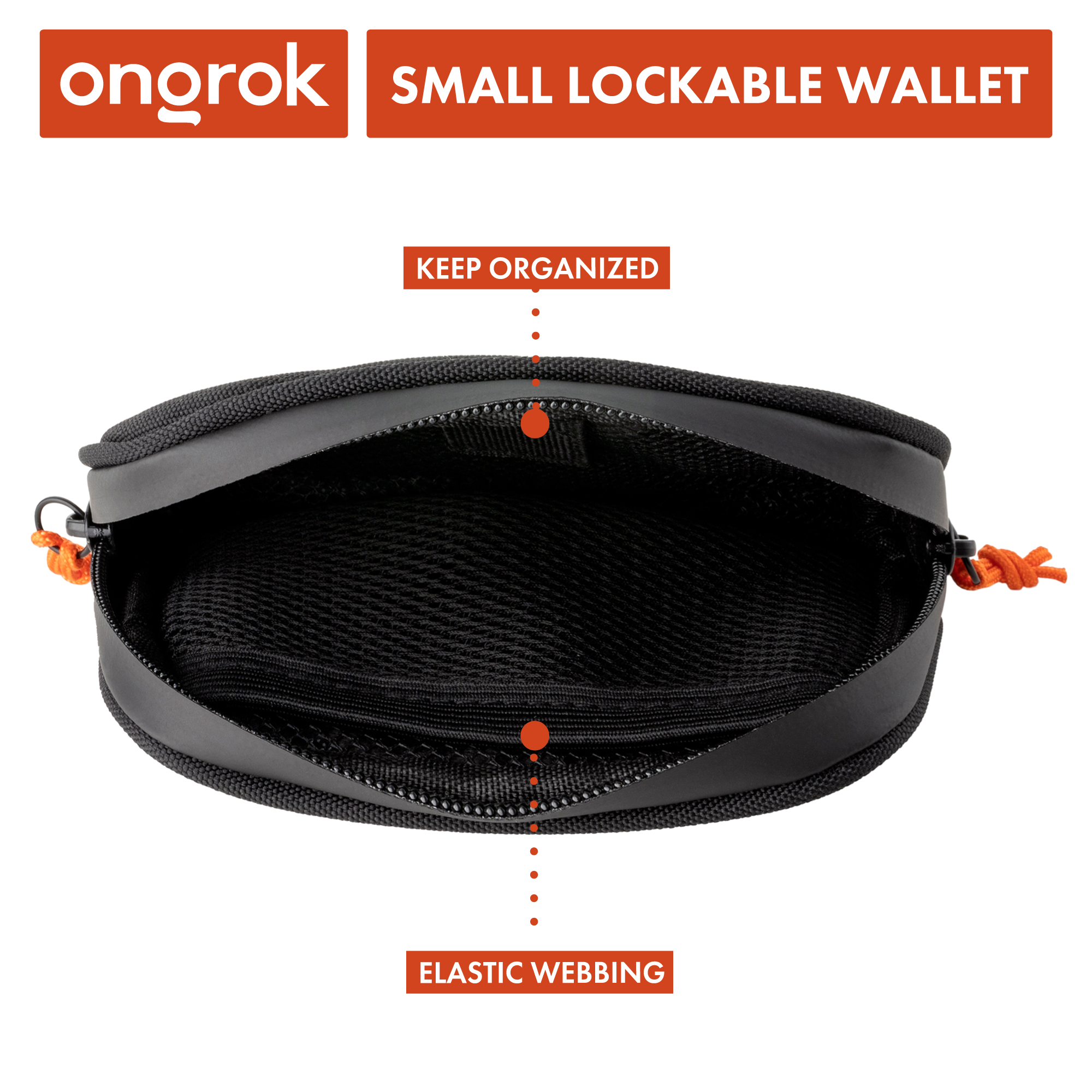 Ongrok Carbon-lined Wallets with Combination Lock V 2.0 | 3" Sizes (Small, Medium, Large) by Smoke Drop - view 6 | Buddy Brandz