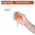 Load image into Gallery viewer, Ongrok Glass Dropper Jars, 6 pack by Smoke Drop - view 6 | Buddy Brandz
