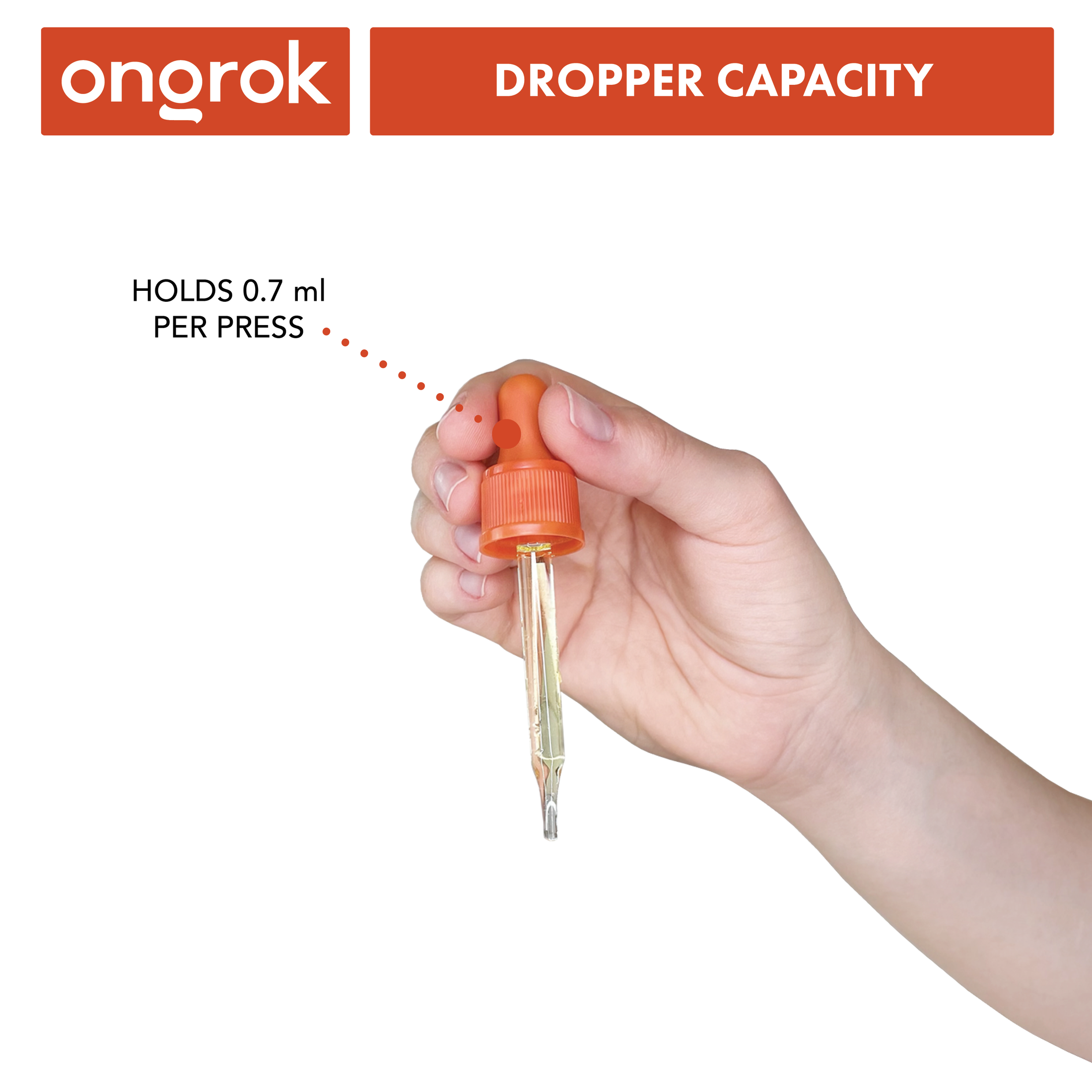 Ongrok Glass Dropper Jars, 6 pack by Smoke Drop - view 6 | Buddy Brandz
