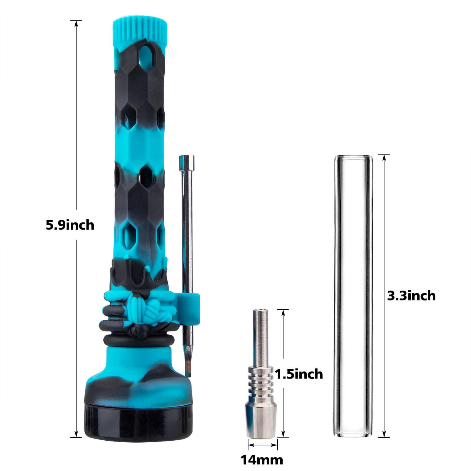 Glass Dab Straw Silicone Sleeve