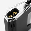 Load image into Gallery viewer, Silver Double Jet Torch Lighter
