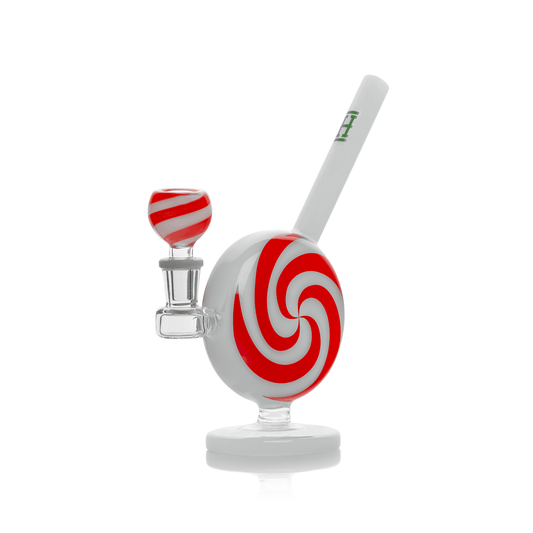 HEMPER - Jollypop Bong 7.5" by Smoke Drop - view 2 | Buddy Brandz - alternate view | Buddy Brandz