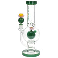 Laad de afbeelding in de Gallery-viewer, Pulsar Peyote Bloom Bubble Base Glass Water Pipe - 12.25" / 14mm F
