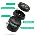 Laad de afbeelding in de Gallery-viewer, Tectonic9 Auto Dispensing Grinder by Smoke Drop - view 10 | Buddy Brandz

