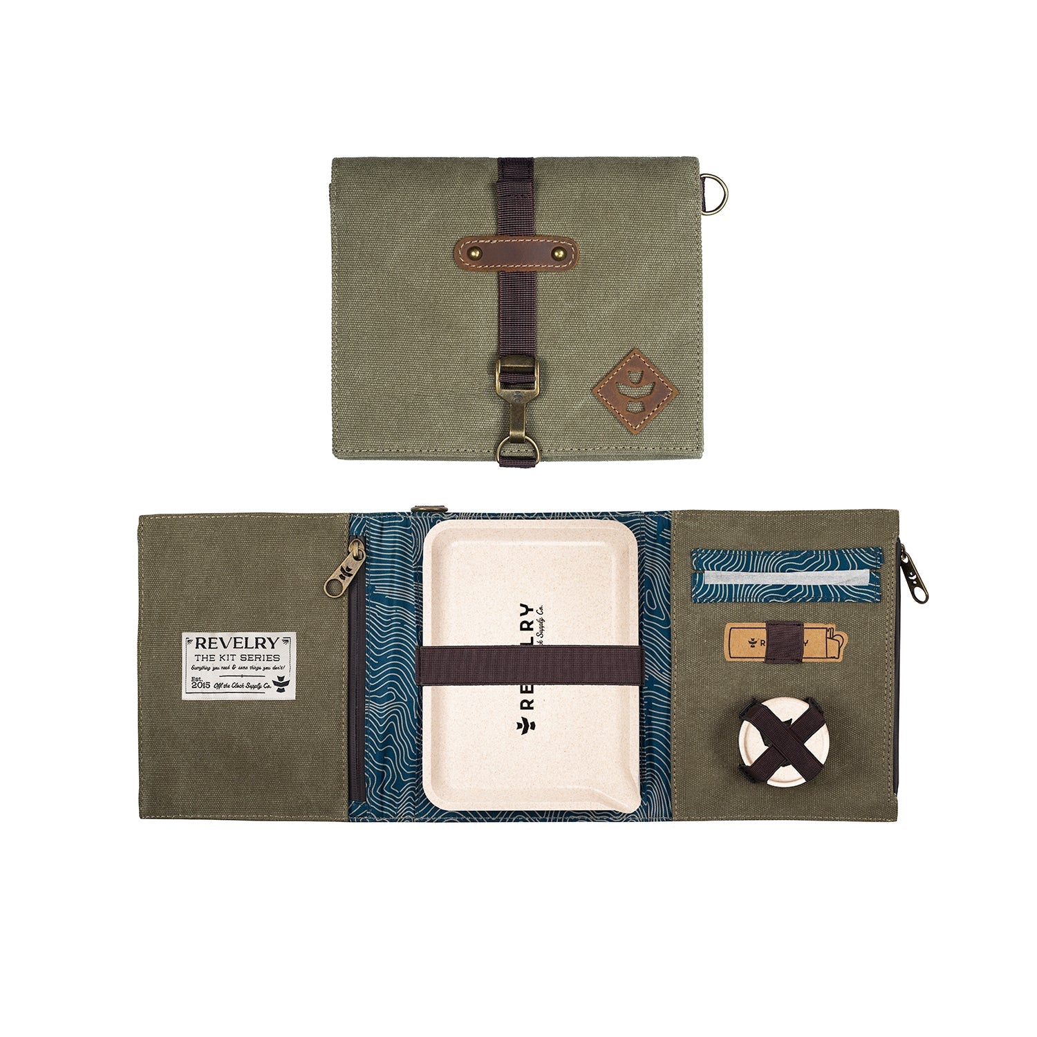 Revelry Rolling Kit - Smell Proof Kit by Smoke Drop - view 6 | Buddy Brandz