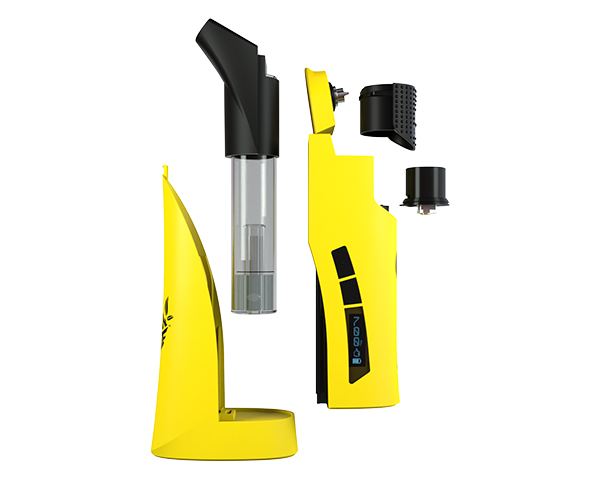 Lemonnade X G Pen Roam - Portable E-Rig Vaporizer by Smoke Drop - view 3 | Buddy Brandz